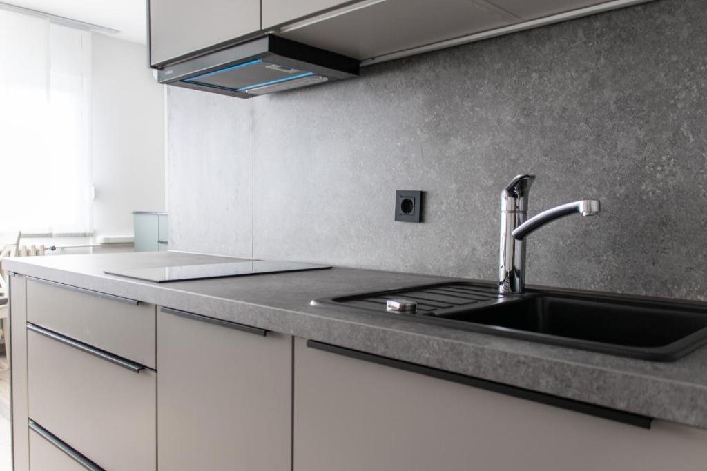 Η κουζίνα ή μικρή κουζίνα στο Studio apartment Nina