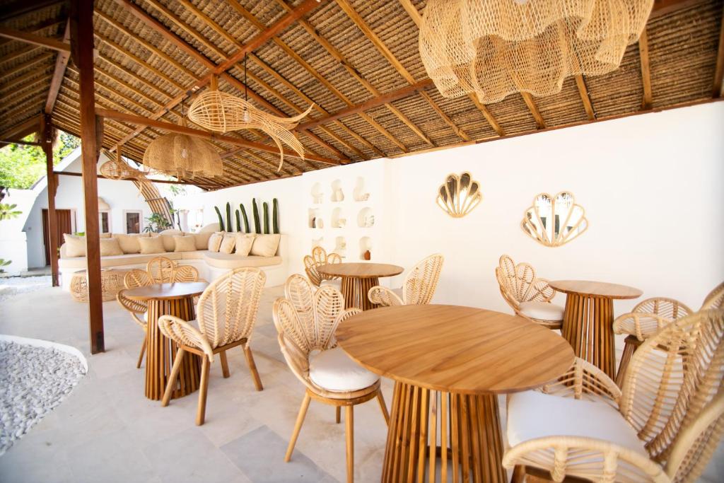 Restaurace v ubytování Isla de Agua
