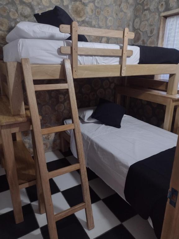 Postel nebo postele na pokoji v ubytování La playita
