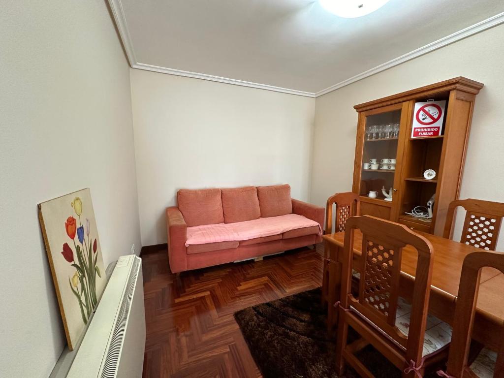 Część wypoczynkowa w obiekcie Apartamento Salgueirón