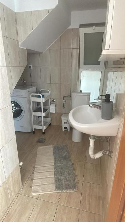 Koupelna v ubytování Yapyli Home