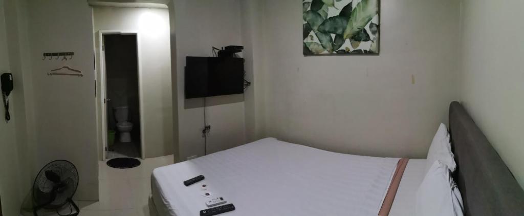 TV a/nebo společenská místnost v ubytování Hotel Elegant La Union