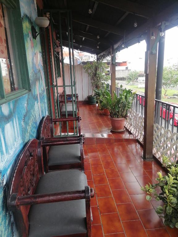 Balkón nebo terasa v ubytování Hotel Posada Don Tobias