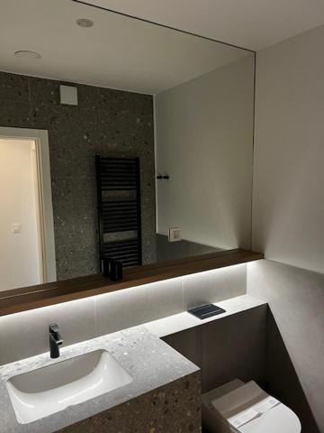 Koupelna v ubytování Miliša residence