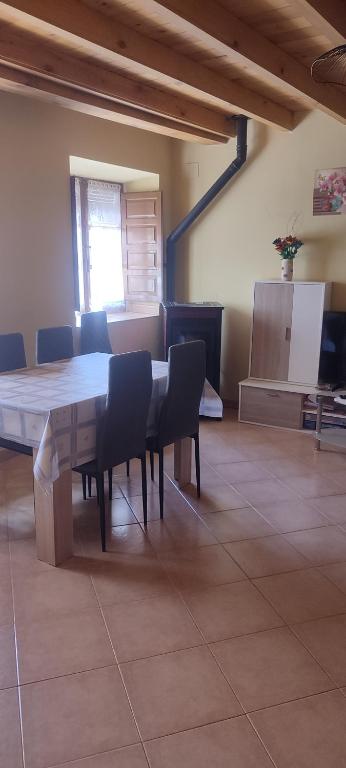 Zona de estar de Casa Bergón en Fuentenebro Ribera del Duero Burgos