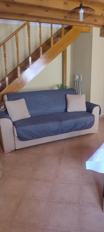 Zona de estar de Casa Bergón en Fuentenebro Ribera del Duero Burgos