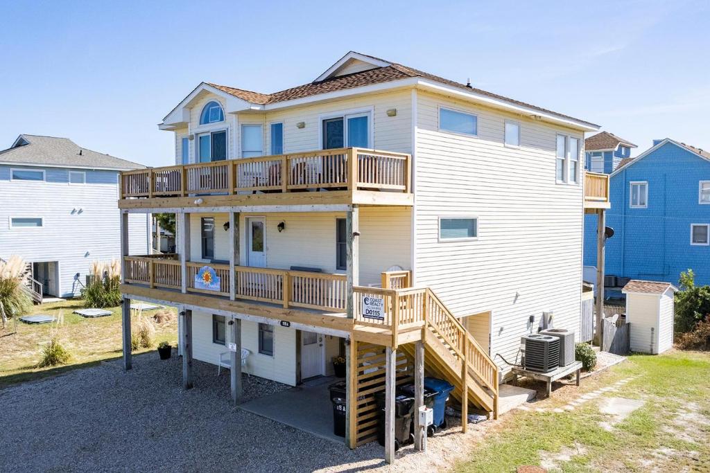 Budova, kde se prázdninový dům nachází