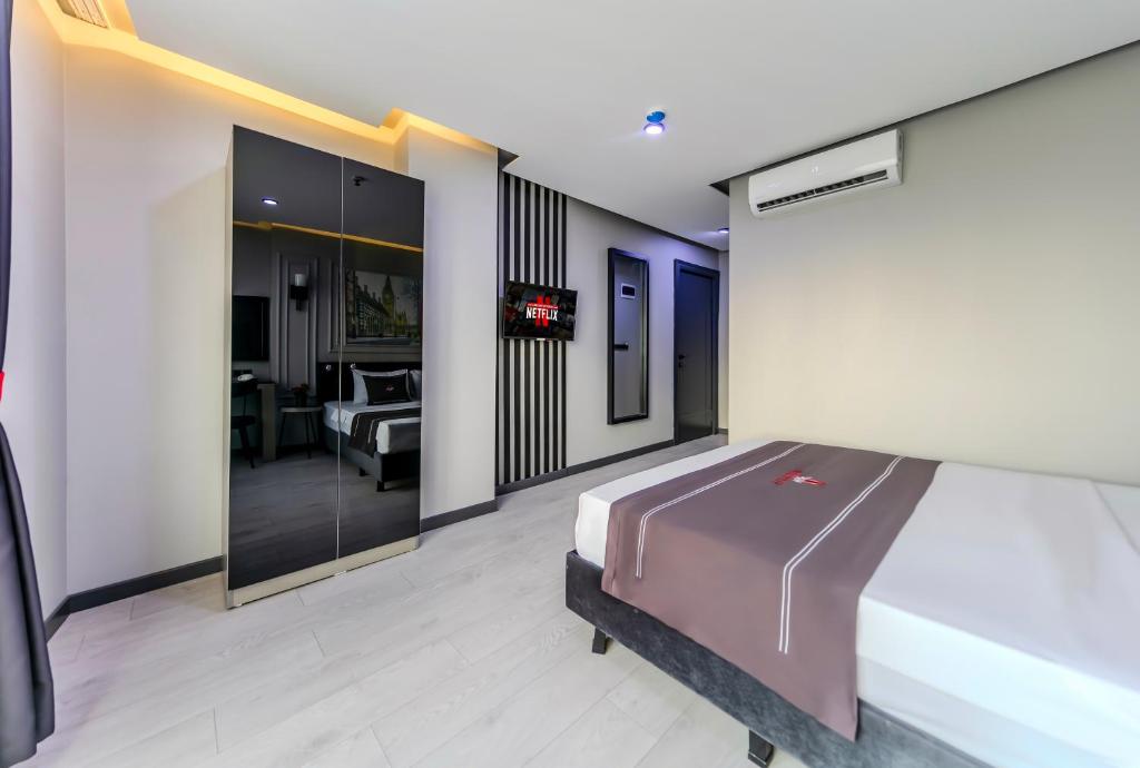 Postel nebo postele na pokoji v ubytování Intercity Hotel Istanbul Airport
