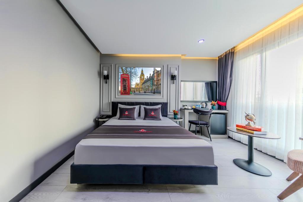 Postel nebo postele na pokoji v ubytování Intercity Hotel Istanbul Airport