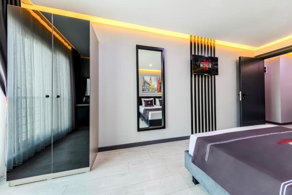 Postel nebo postele na pokoji v ubytování Intercity Hotel Istanbul Airport