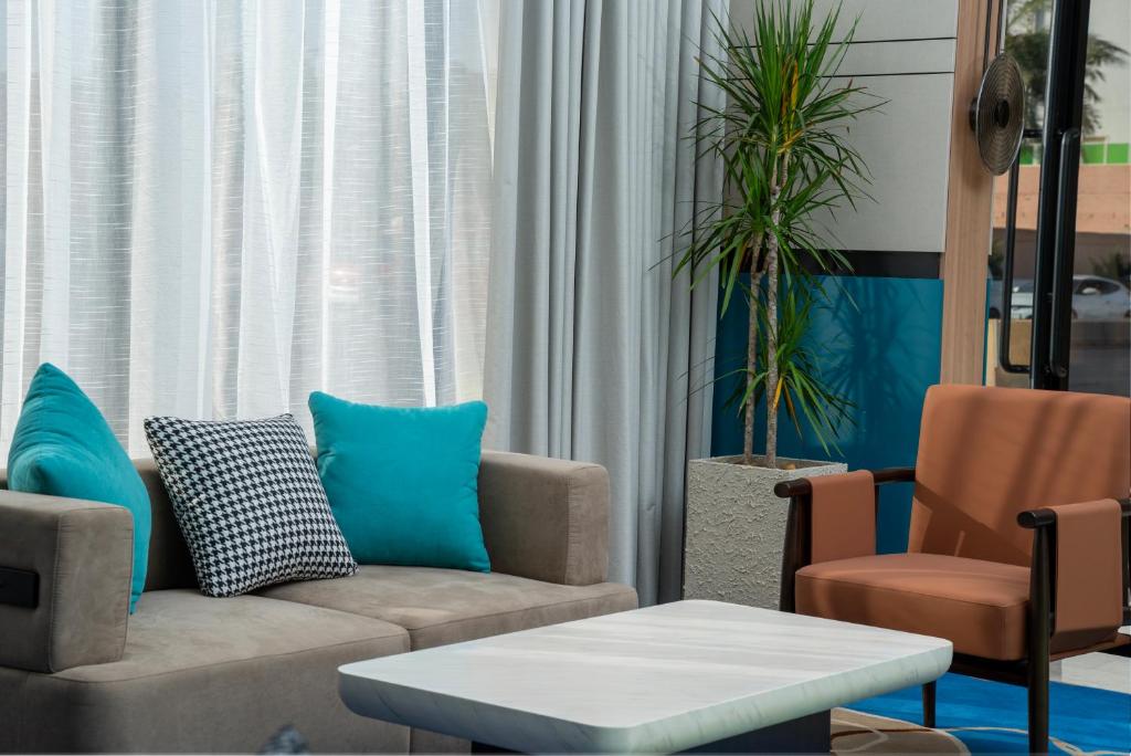 Posezení v ubytování Sunway Tabuk Hotel
