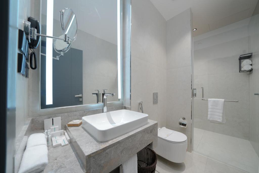 Koupelna v ubytování Sunway Tabuk Hotel
