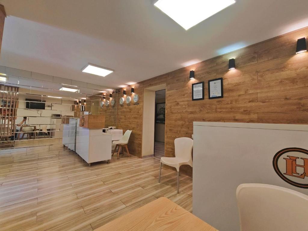 Posezení v ubytování Light Hotel