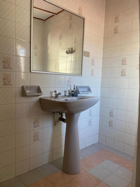 Koupelna v ubytování Casa Ocho