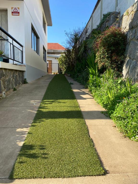 Zahrada ubytování Casa Ocho
