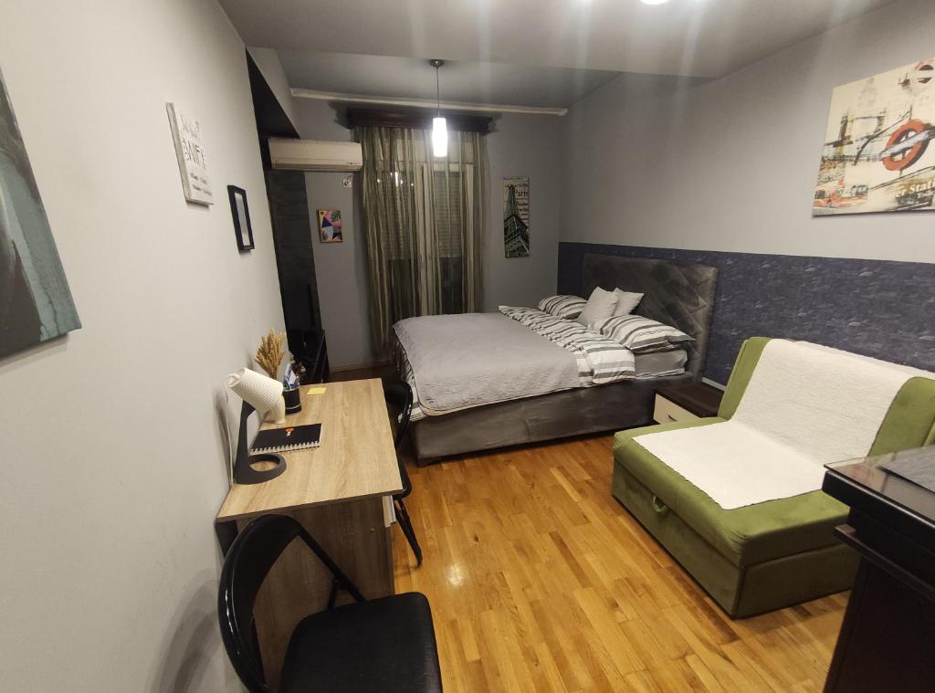 Cama o camas de una habitación en Pg Apartment