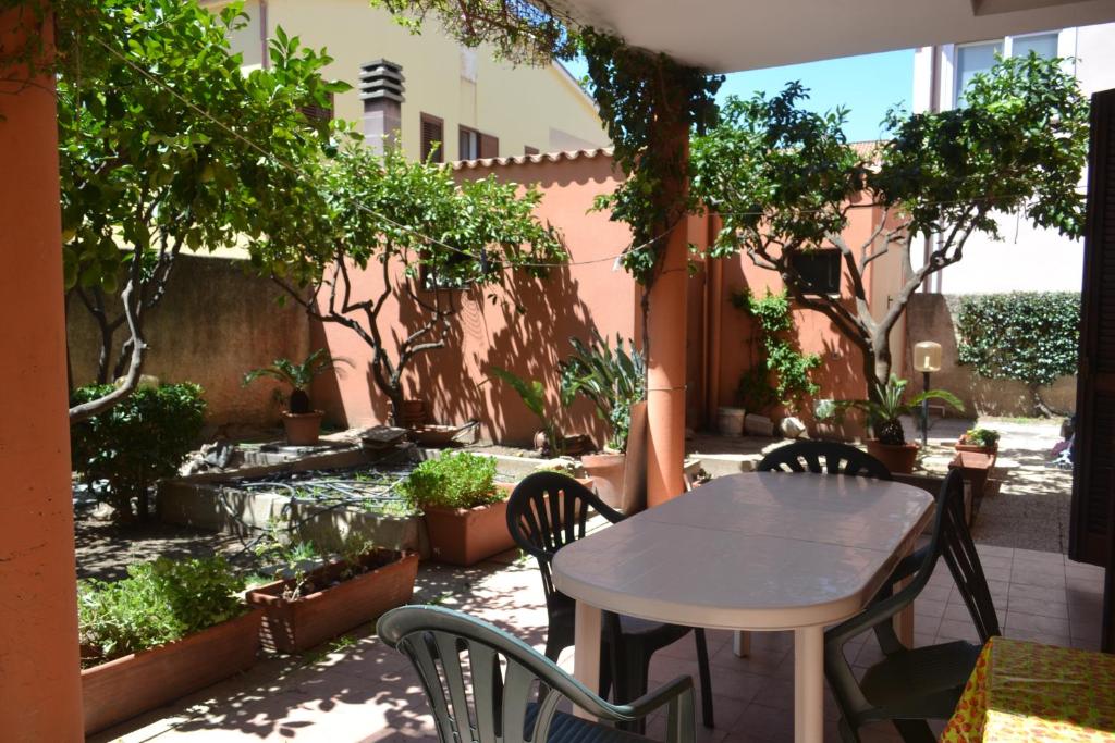 Zahrada ubytování Appartamento con patio