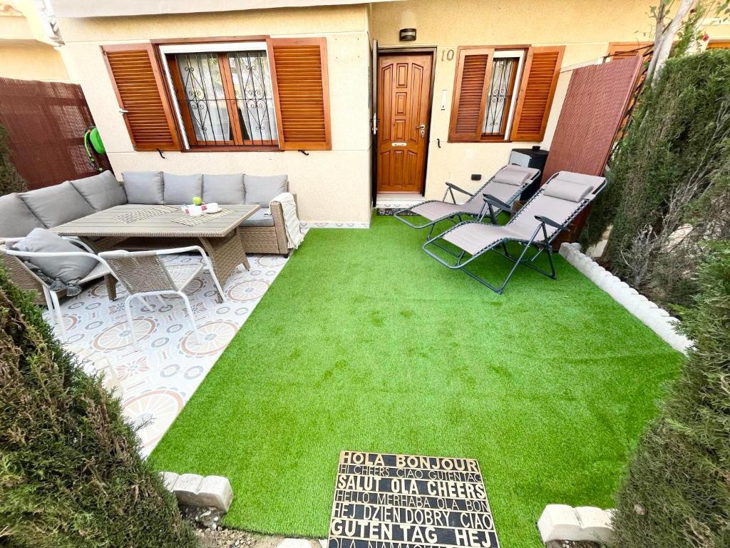 Posezení v ubytování De Bajo De La Palma - Playa Flamenca, Orihuela Costa, La Zenia