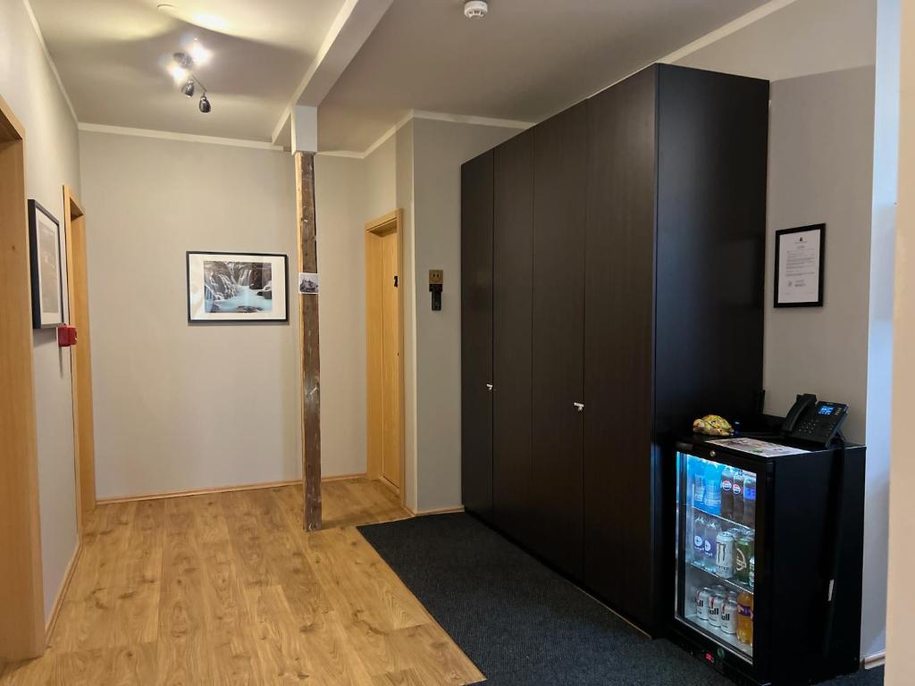 TV a/nebo společenská místnost v ubytování Bjork Guesthouse