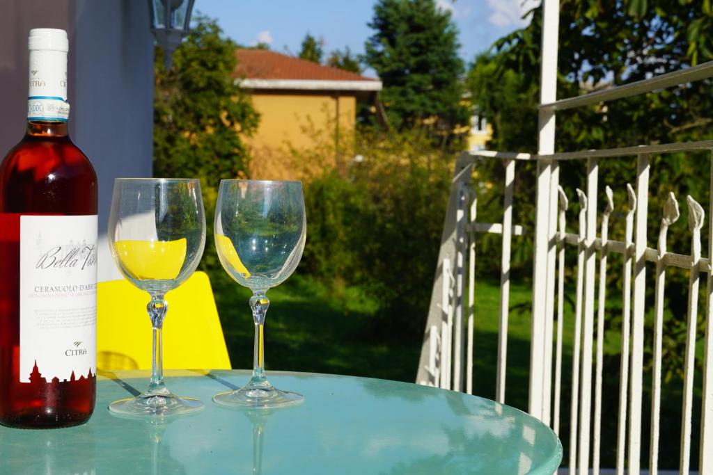 Nápoje v ubytování Casetta del Fiume