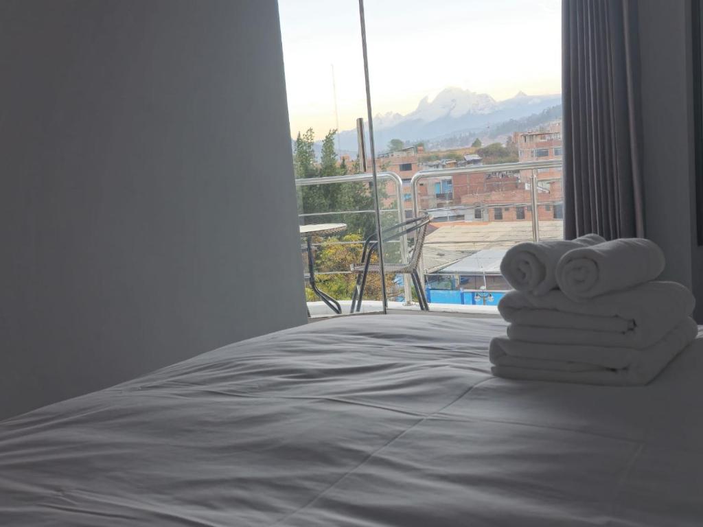 Nespecifikovaný výhled na hory nebo výhled na hory při pohledu z bed and breakfast