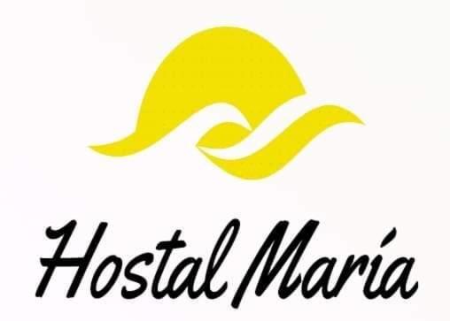 a logo for a hospital marina with a banana at Hostal María - Otavalo in Otavalo