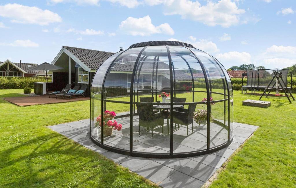Zahrada ubytování Holiday Home Pøt Strandby Juelsminde T