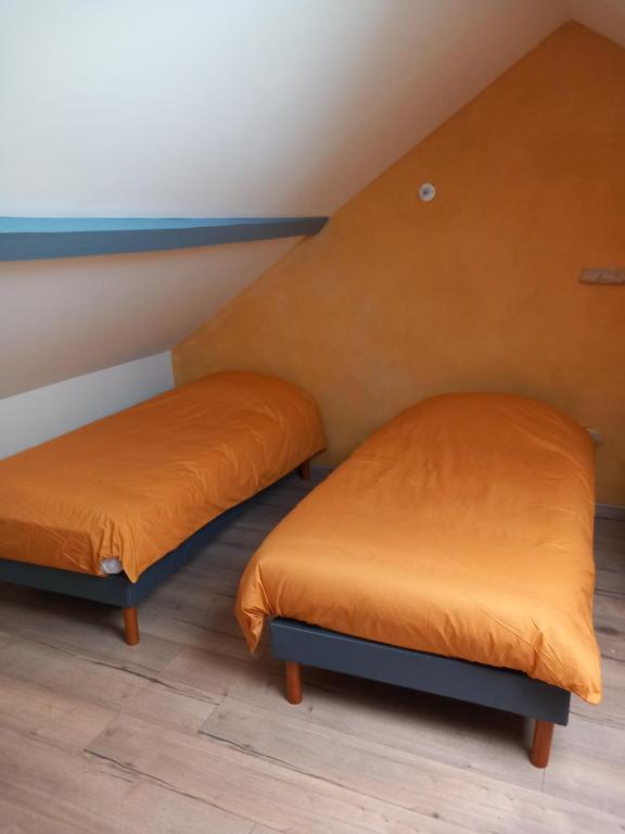 Postel nebo postele na pokoji v ubytování Via Lactéa
