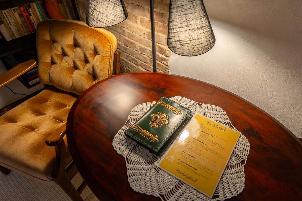 Istumisnurk majutusasutuses Aadma Guesthouse