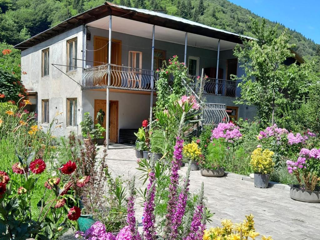 Zahrada ubytování Guesthouse Sumaisha
