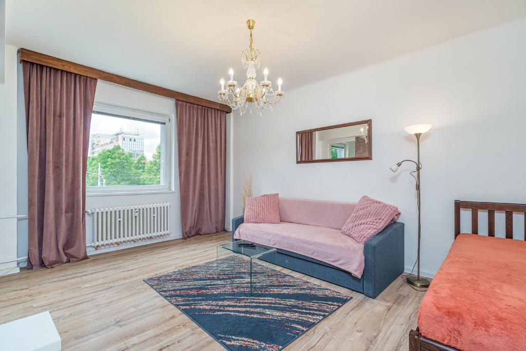 Posezení v ubytování Apartmán Masarykova třída 61