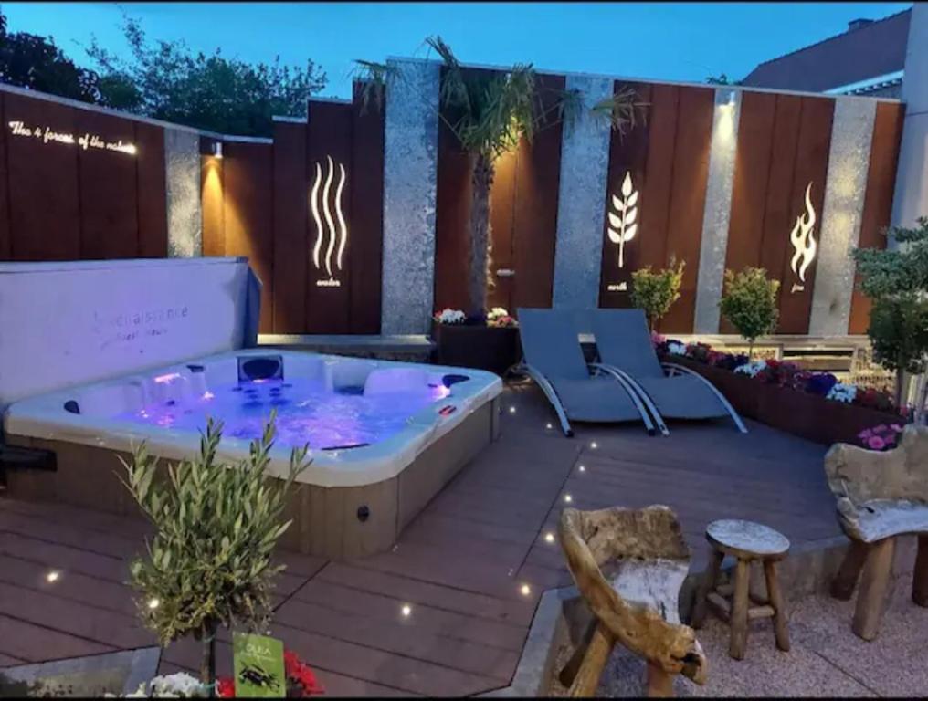 Patio nebo venkovní prostory v ubytování La Renaissance 2.