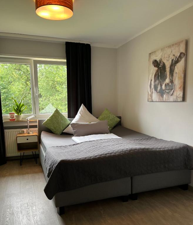 Postel nebo postele na pokoji v ubytování Hotel-Restaurant Berghof
