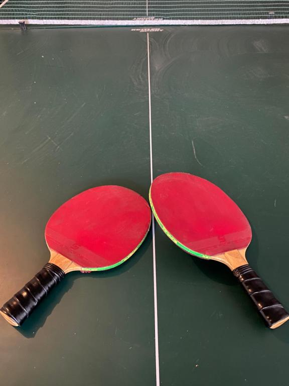 Tenis a/nebo squash v ubytování Ferienwohnung Alpen-Zauber Leukerbad nebo okolí