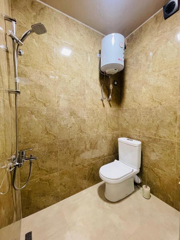 Koupelna v ubytování Piacere in Gonio