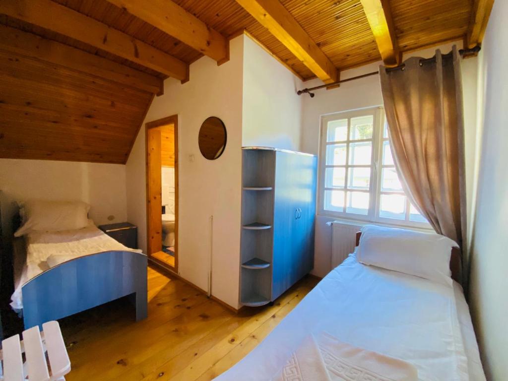 Postel nebo postele na pokoji v ubytování Cabanita