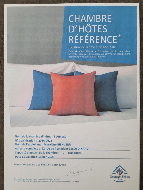 Fotografie z fotogalerie ubytování A n n e x e v destinaci Dinard