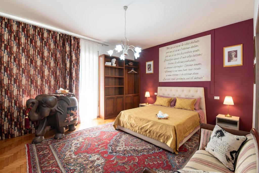 Postel nebo postele na pokoji v ubytování B&B Dante