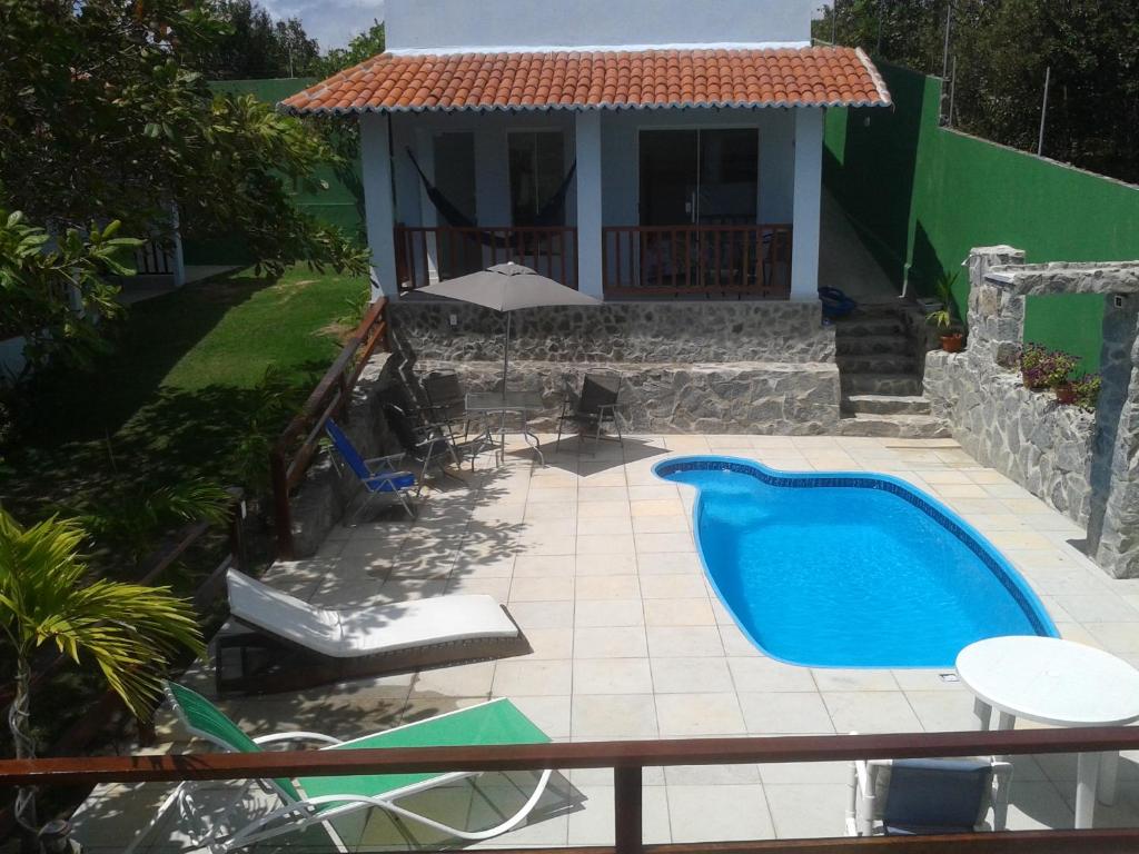 Bazén v ubytování Pipa Hawaii Suites nebo v jeho okolí