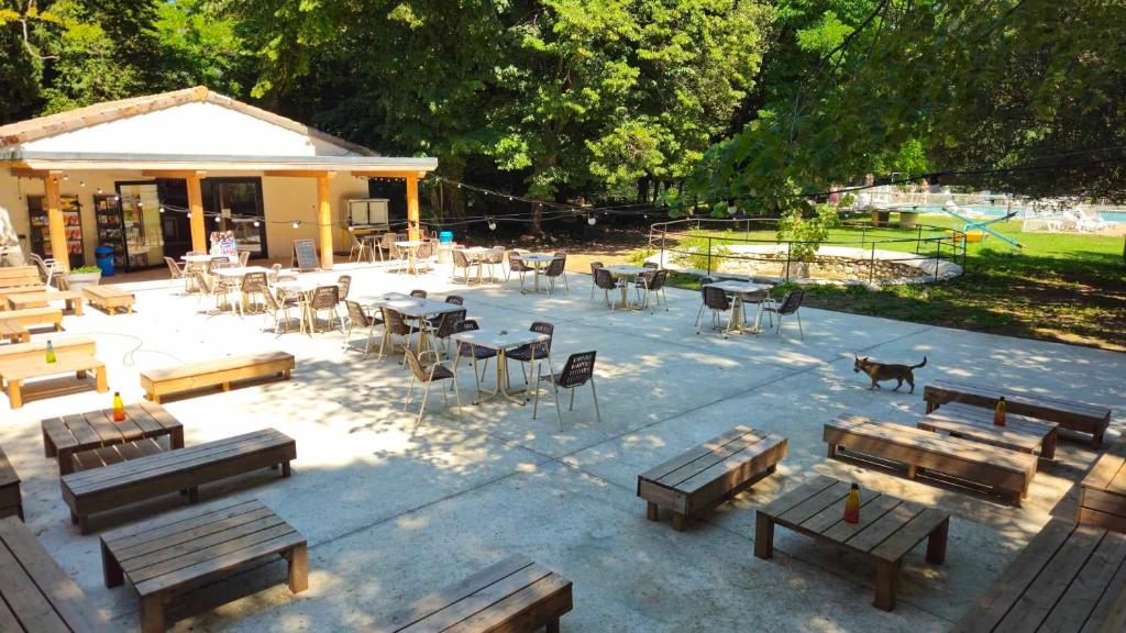 Zahrada ubytování camping rochecondrie