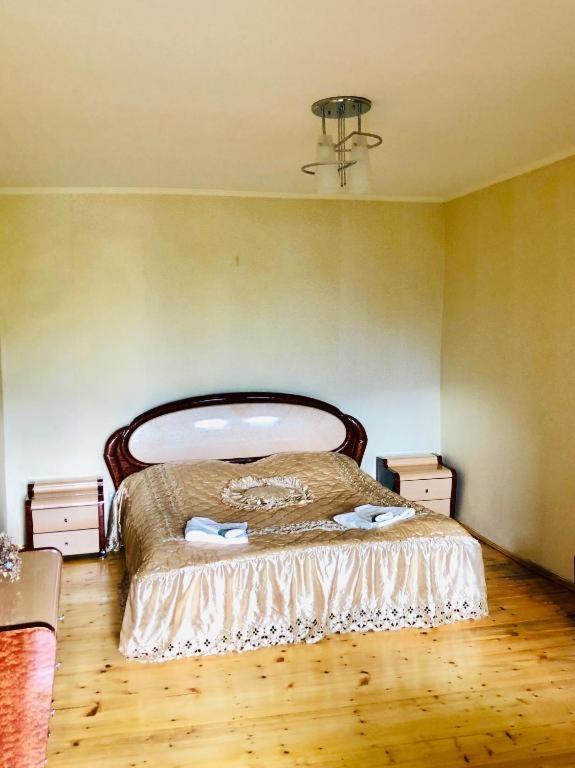 Postel nebo postele na pokoji v ubytování Guest House Vivaushba