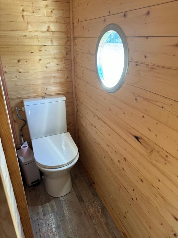 Koupelna v ubytování Cabanon au bord du petit Rhône