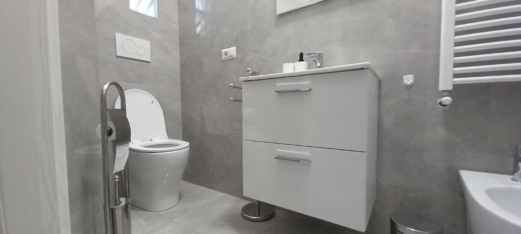 Koupelna v ubytování Casa vacanze Aielli Risorgimento