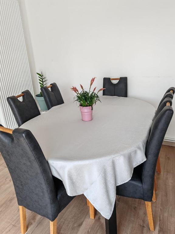 Χώρος καθιστικού στο Chambre chez habitant 1