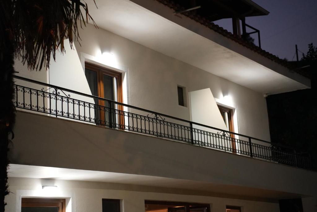 Balkón nebo terasa v ubytování Villa Qeli