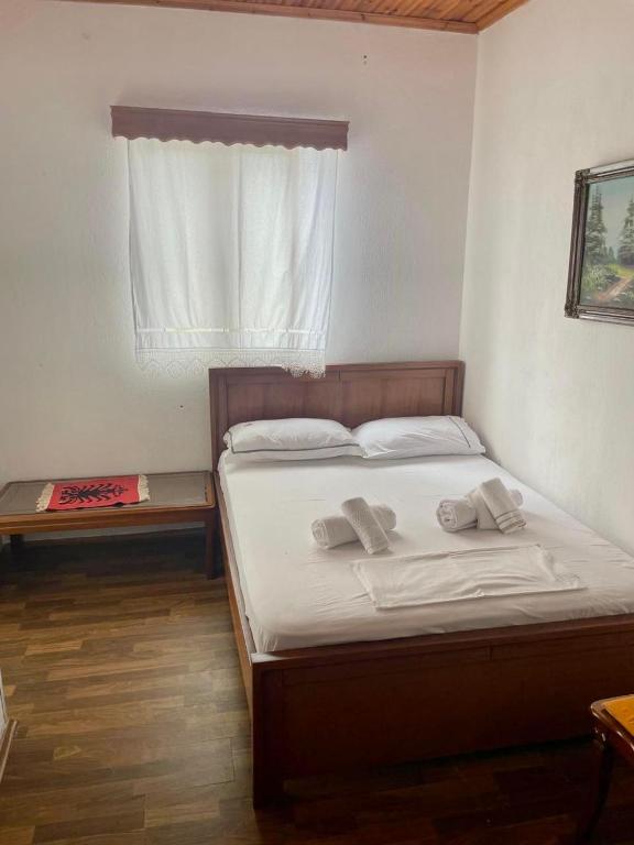 Cama o camas de una habitación en Guesthouse Bazzar