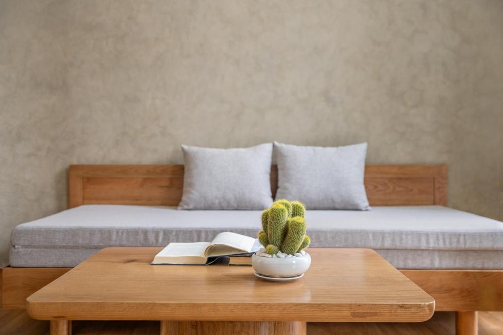 Posezení v ubytování Q Apartment Da Nang