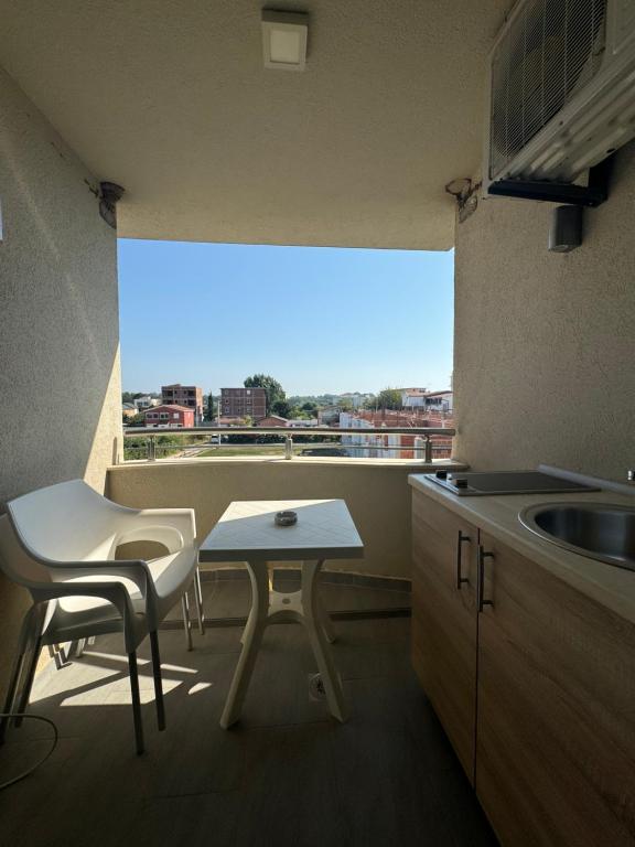 Balkón nebo terasa v ubytování Apartmani ZMS
