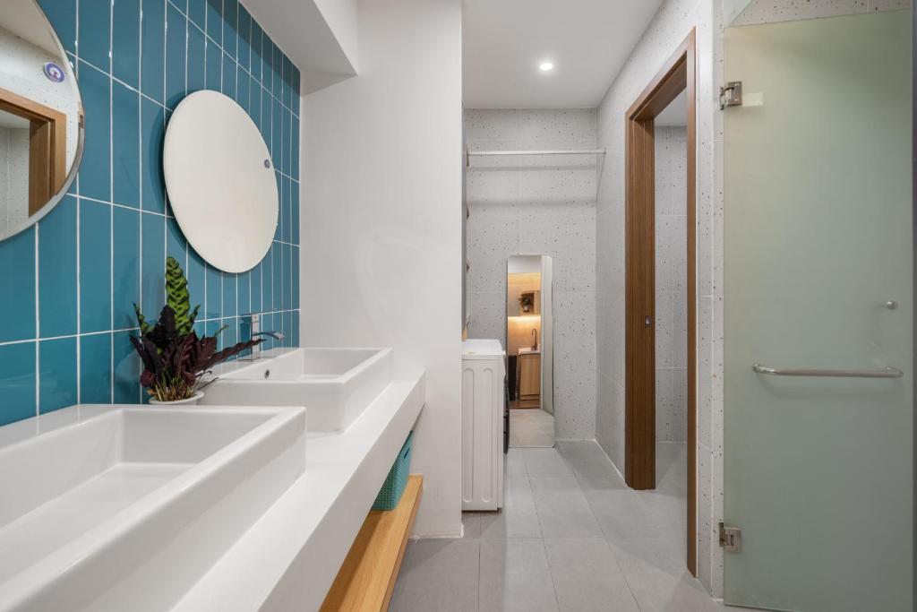 Koupelna v ubytování Q Apartment Da Nang