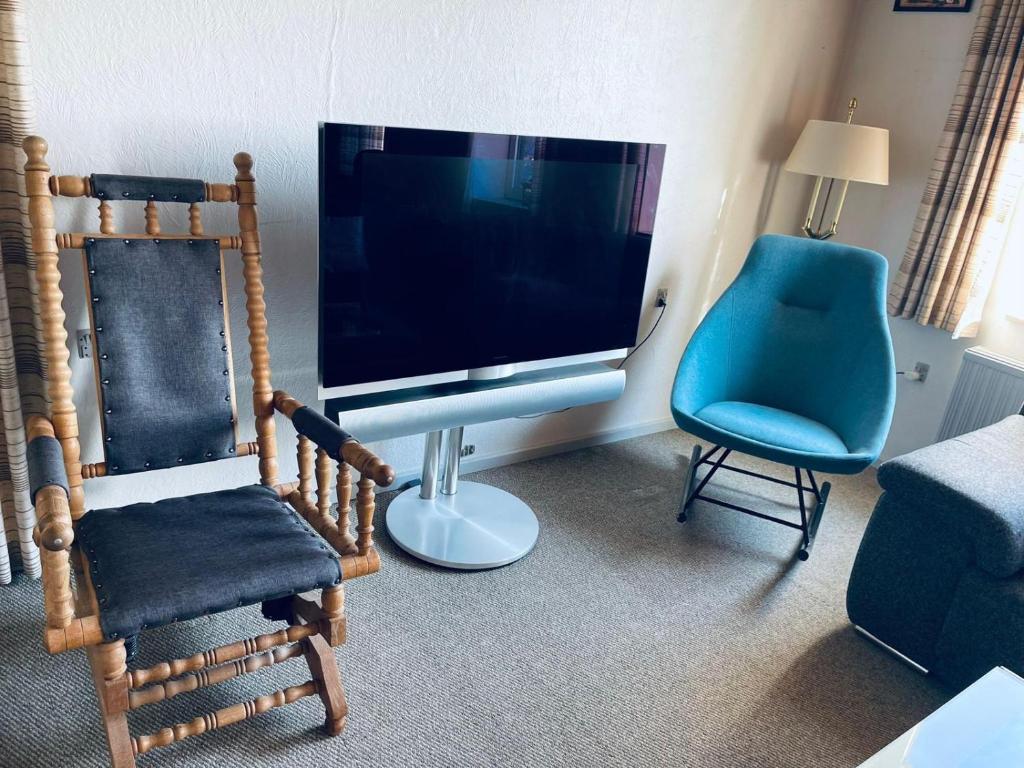 TV a/nebo společenská místnost v ubytování VS-Homestay